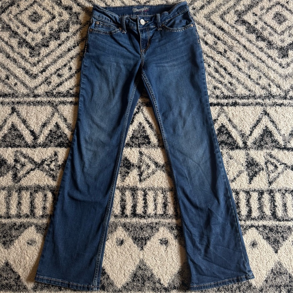 Wrangler Women's Classic Blue Bootcut Jeans